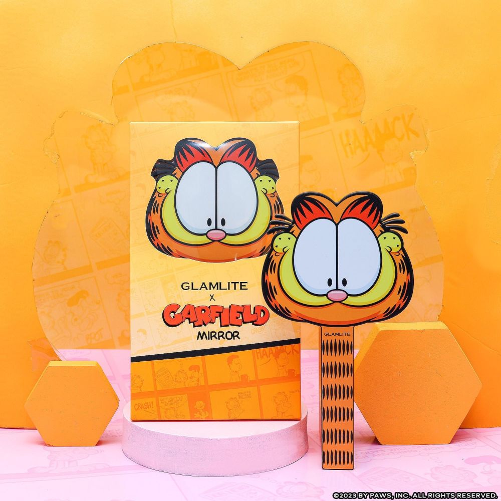 Glamlite - Garfield x Glamlite Mirror Handspiegel - Orange